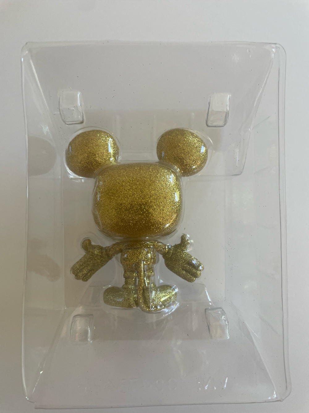 Disney Mickey Mouse pop figurine in glitter gold - Picture 6 of 6
